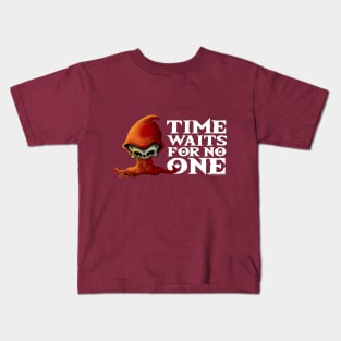 Time Waits For No One Chibi Grim Reaper Alternate Kids T-Shirt